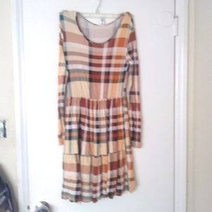 Plaid dress